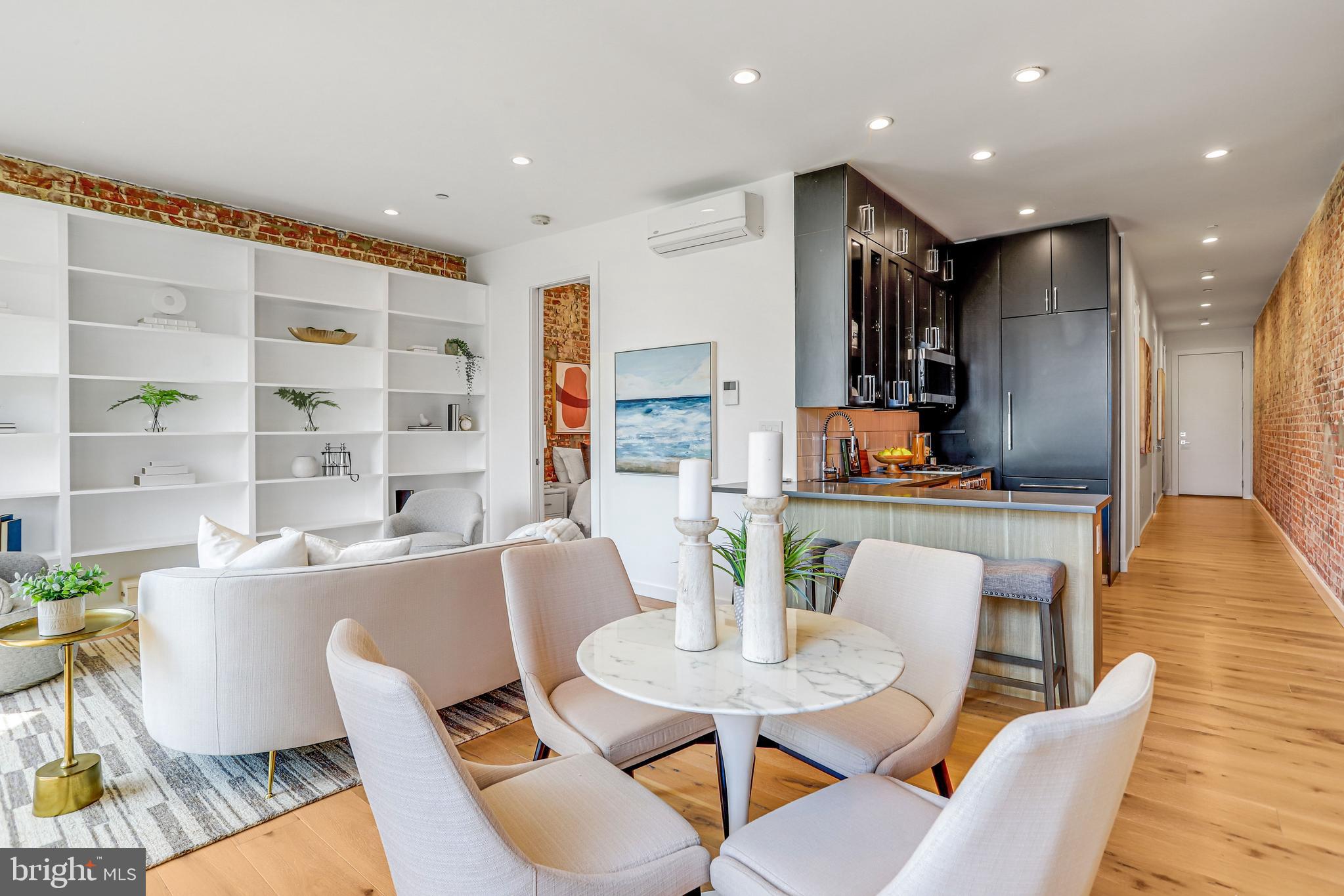 1412 15th Street Northwest, Unit 8 Washington, DC 20005 - Photo 9 of 16 Living and dining area