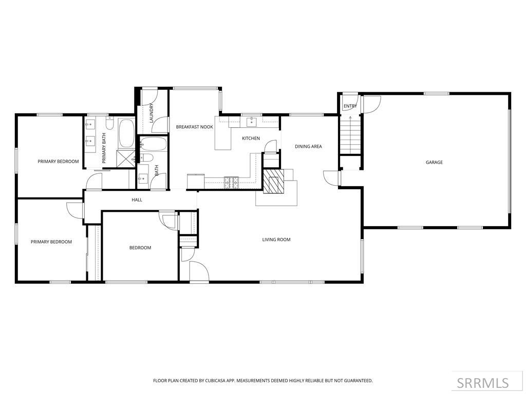 75 South 3rd East Rexburg, ID 83440 - Photo 34 of 35 Upstairs Layout