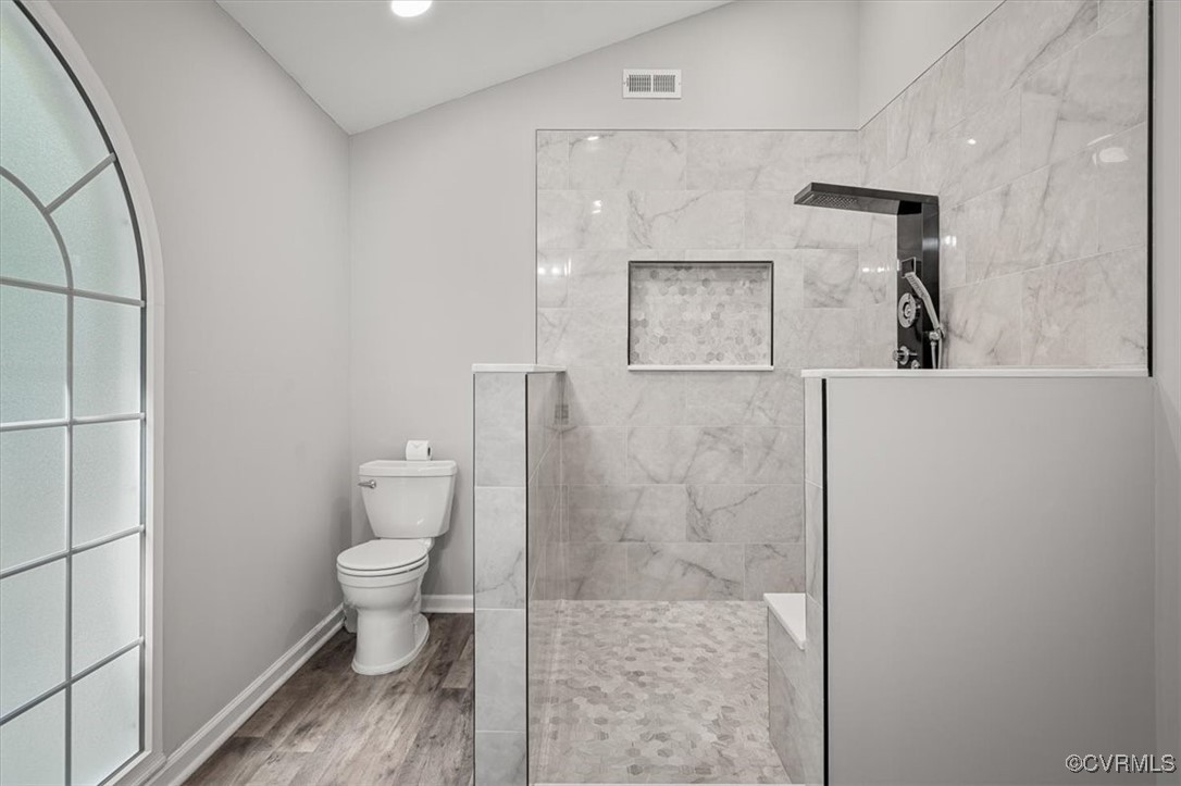 4600 Cool Hill Road Providence Forge, VA 23140 - Photo 13 of 23 a bathroom with a toilet and a shower