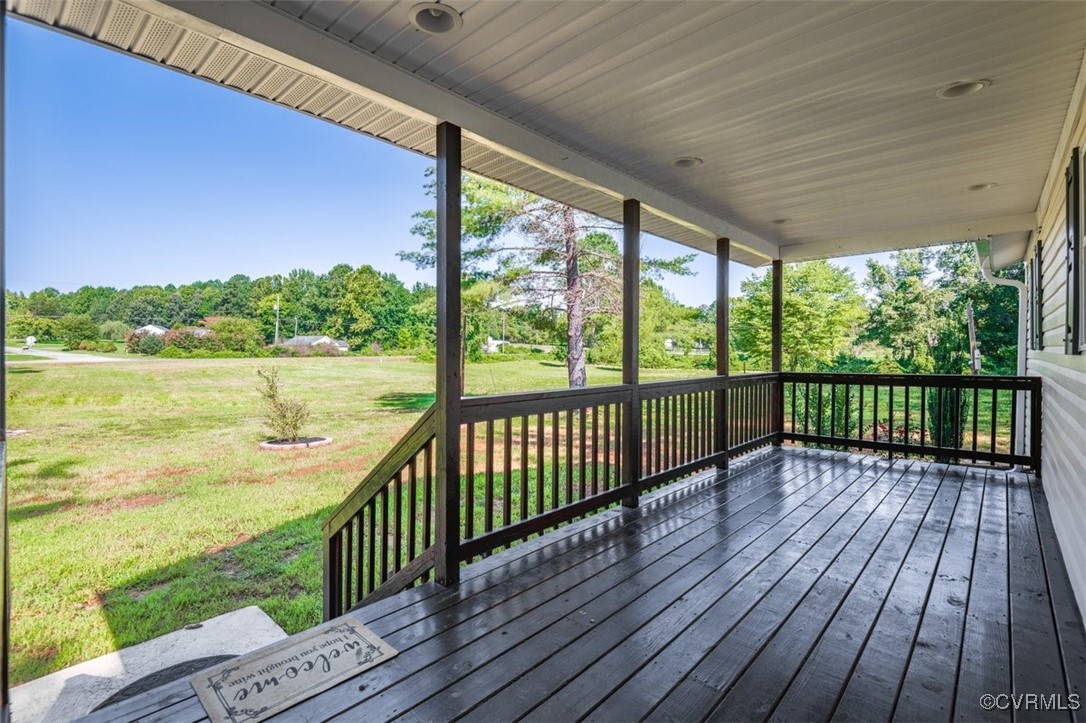 4600 Cool Hill Road Providence Forge, VA 23140 - Photo 4 of 23 a view of balcony with wooden floor
