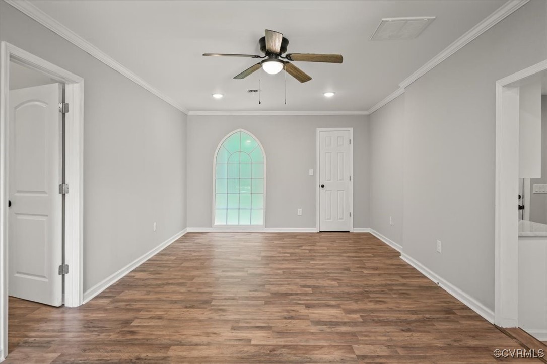 4600 Cool Hill Road Providence Forge, VA 23140 - Photo 10 of 23 a view of an empty room with glass door