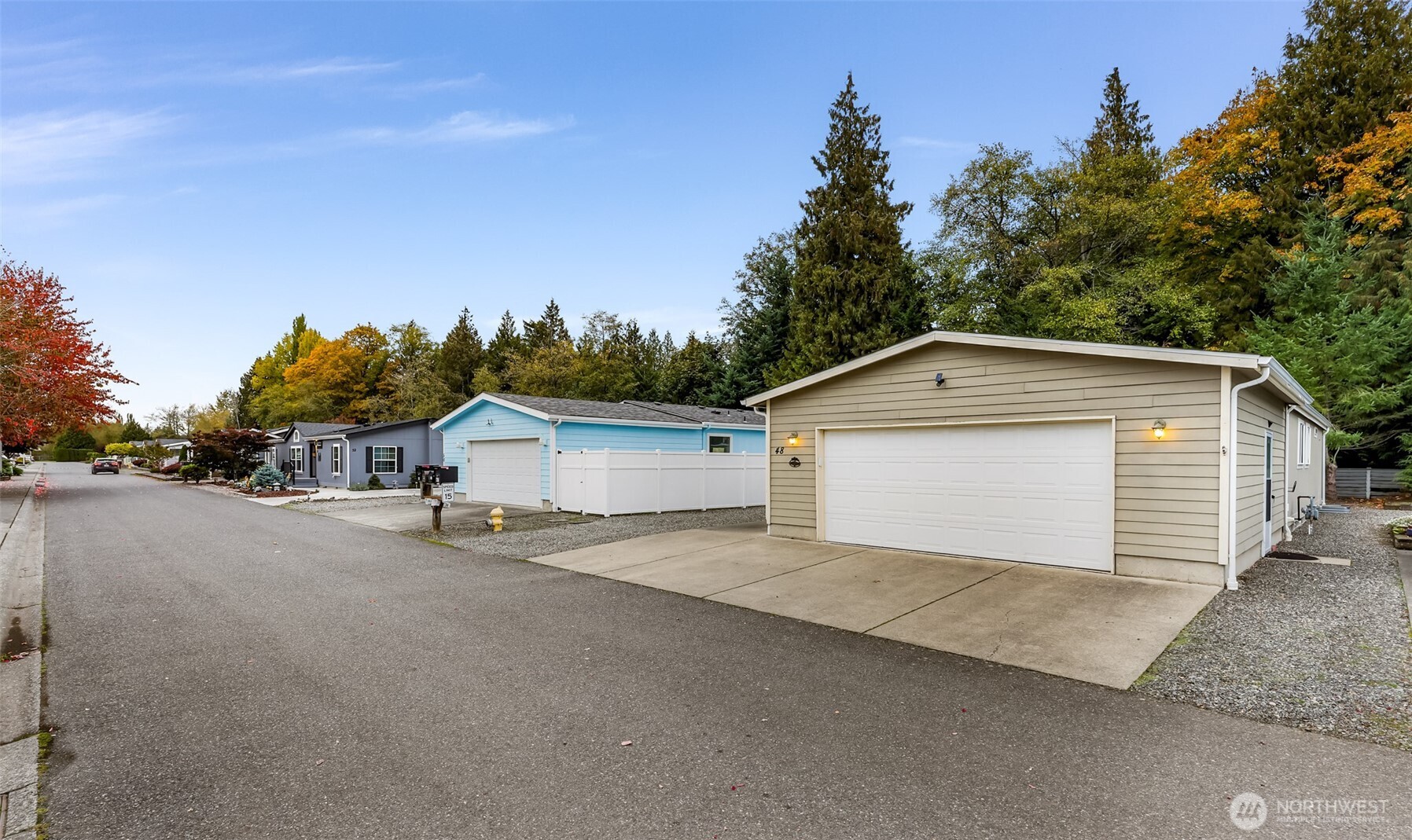 6350 Portal Way, Unit 48 Ferndale, WA 98248 - Photo 36 of 37 a view of garage and yard