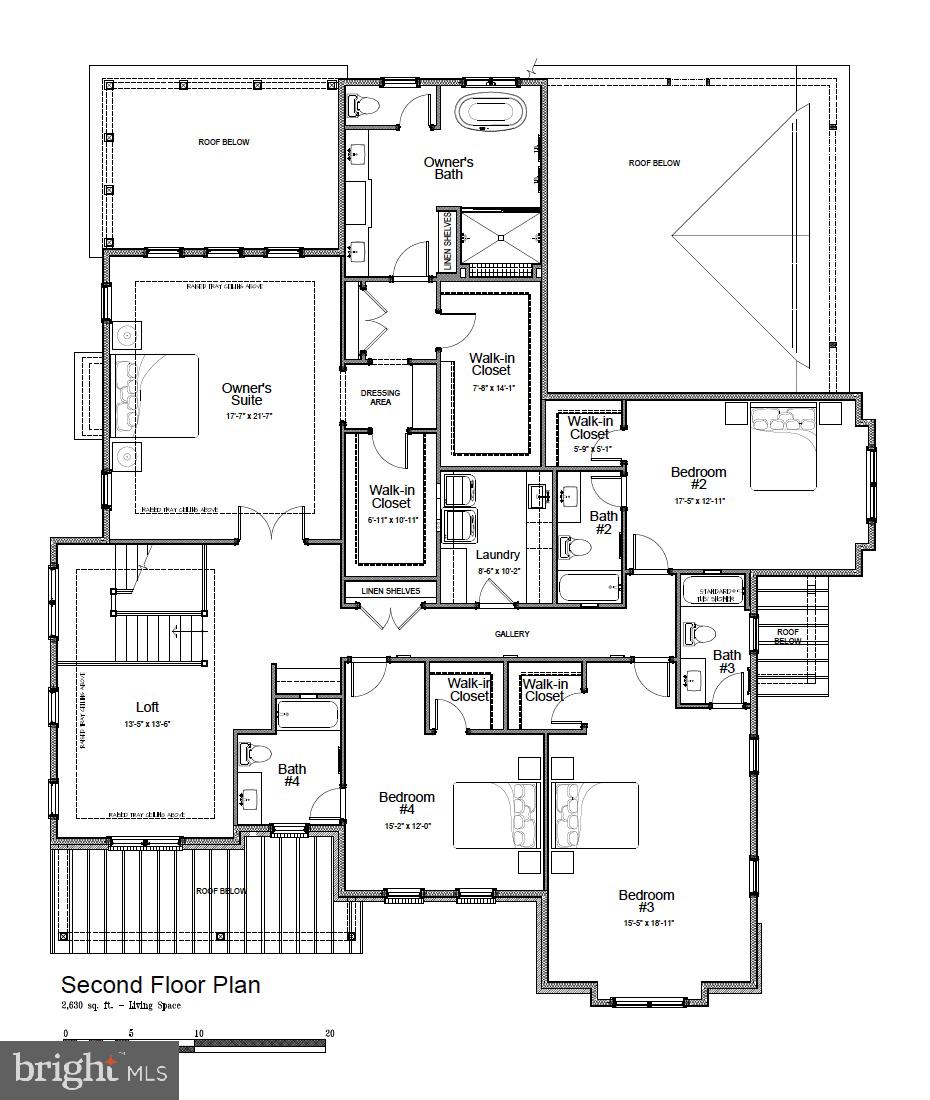 6005 Chesterbrook Road McLean, VA 22101 - Photo 3 of 4 2nd floor. 2,630 square feet.