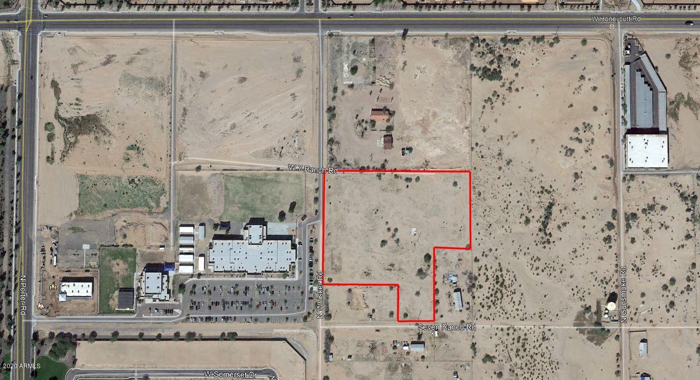 19355 North Whisker Road Maricopa, AZ 85138 - Photo 1 of 4 7.50 ac aerial