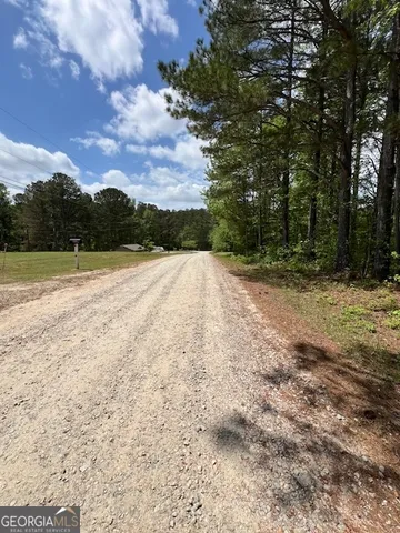 a view of empty space with mountain view