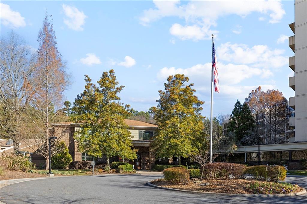 1800 Clairmont Lake, Unit A209 Decatur, GA 30033 - Photo 28 of 35 a front view of a building with trees