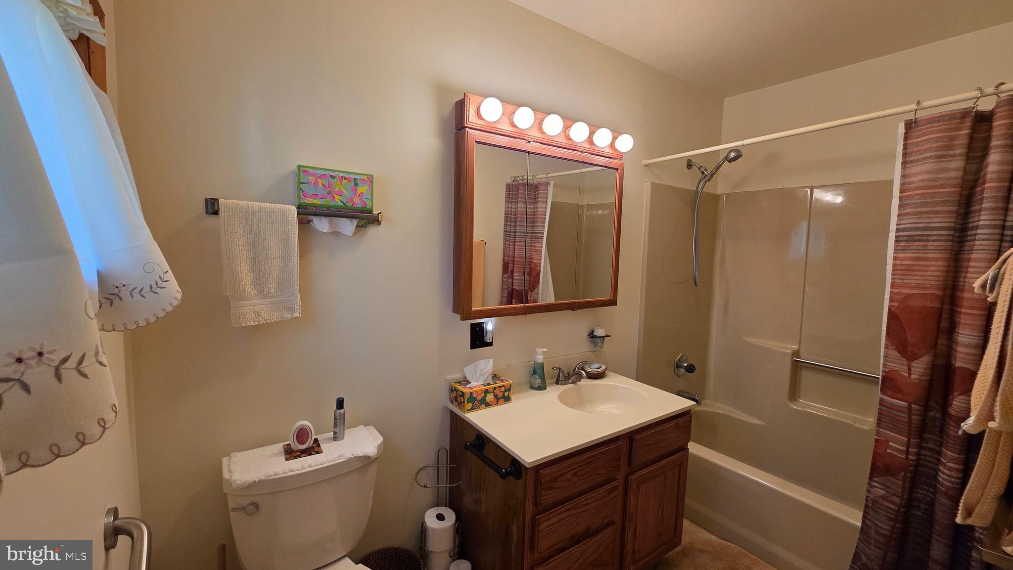 3027 Whitesel Road James Creek, PA 16657 - Photo 13 of 51 a bathroom with a sink toilet and shower
