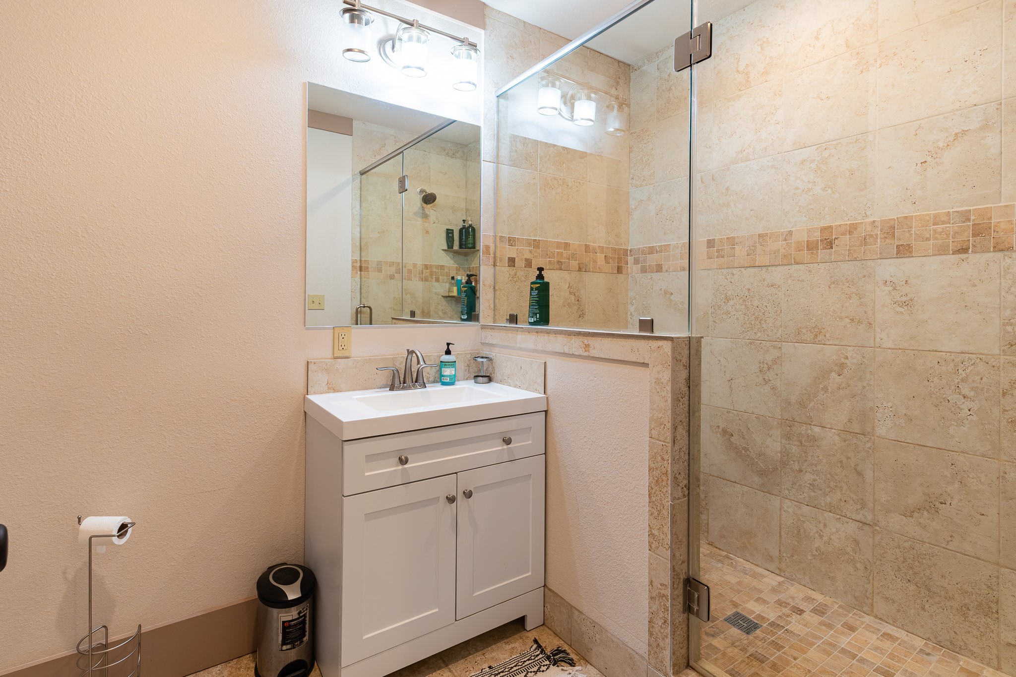 1119 Wolters Road Schulenburg, TX 78956 - Photo 45 of 50 a bathroom with a sink a toilet and shower