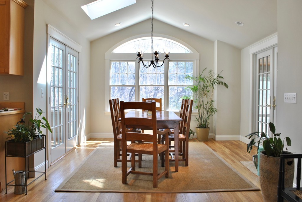 17 Giles Road Lincoln, MA 01773 - Photo 8 of 18 a view of a dining room with furniture window and wooden floor