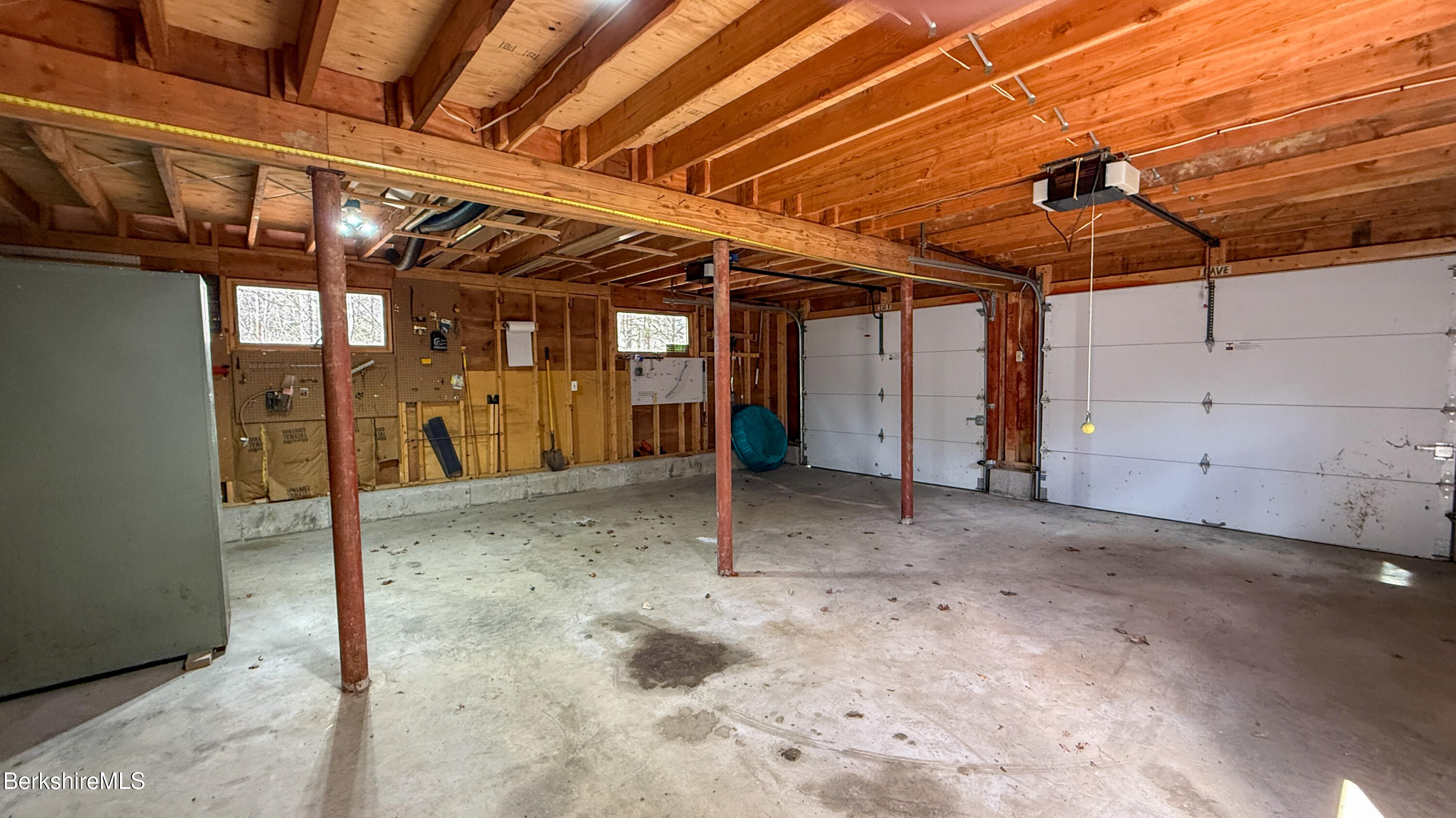 283 Benton Hill Road Becket, MA 01223 - Photo 46 of 55 a view of a garage room