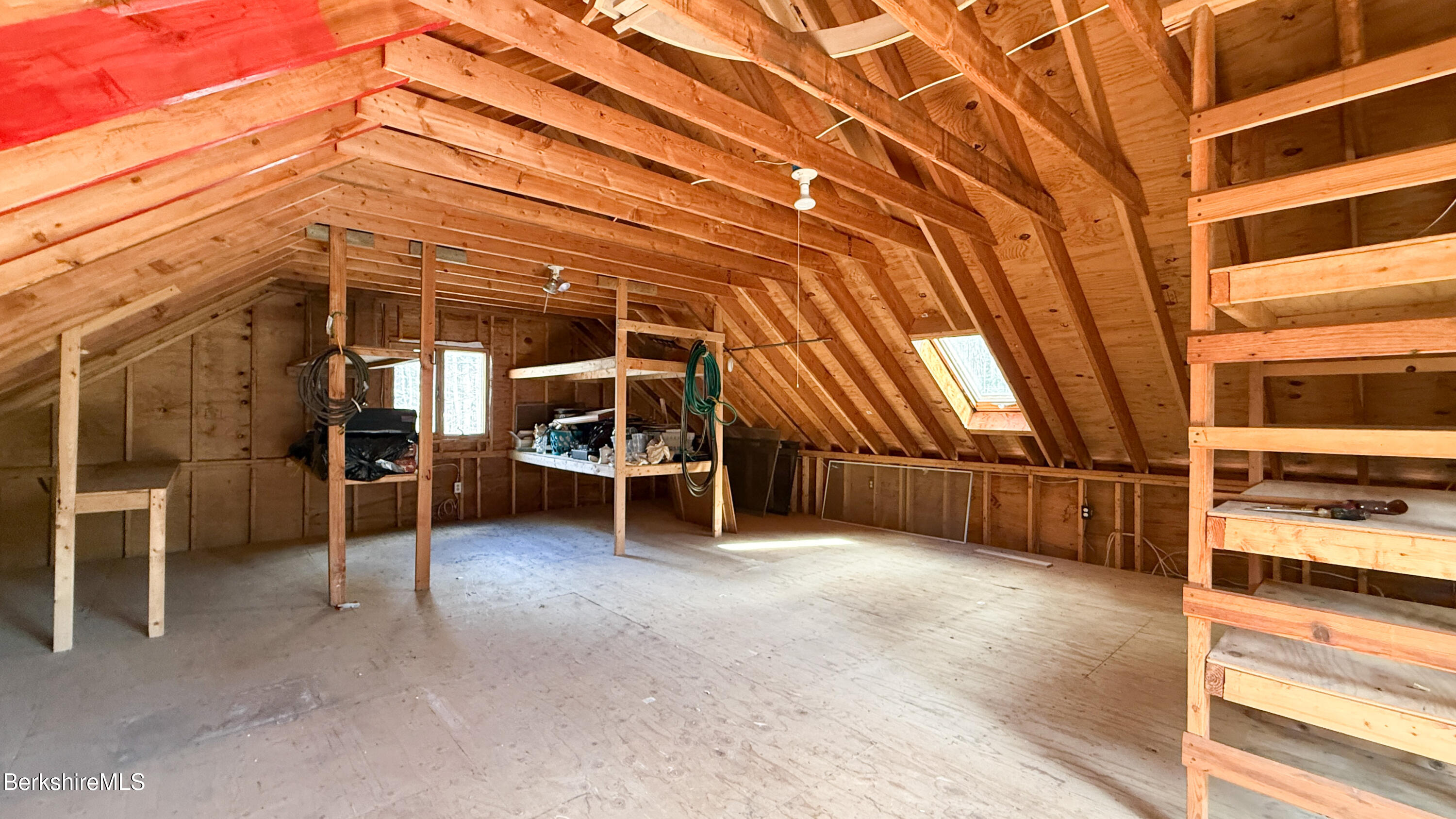 283 Benton Hill Road Becket, MA 01223 - Photo 48 of 55 a view of a room with wooden walls