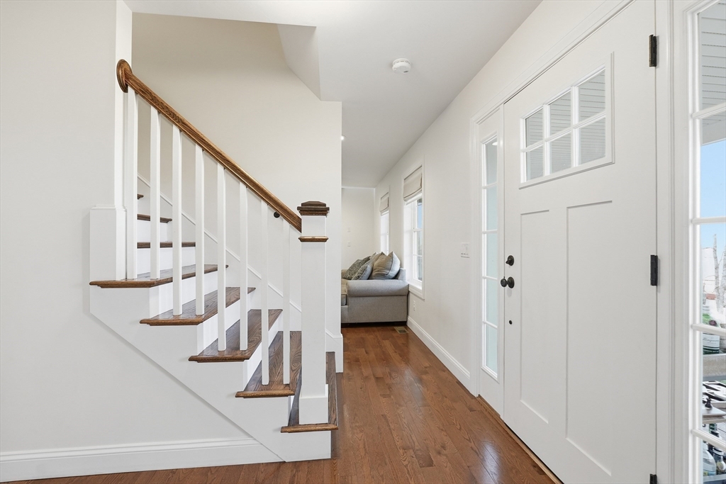 103 Rice Corner Road Brookfield, MA 01506 - Photo 20 of 39 a view of entryway and hall with wooden floor