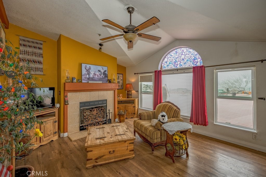 33330 Palen Road Agua Dulce, CA 91390 - Photo 25 of 56 a living room with furniture and a fireplace