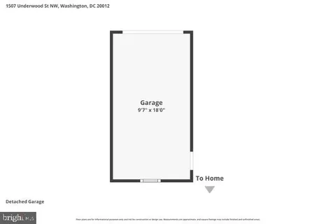 $1,550,000 | 1507 Underwood Street Northwest, Washington, DC 20012