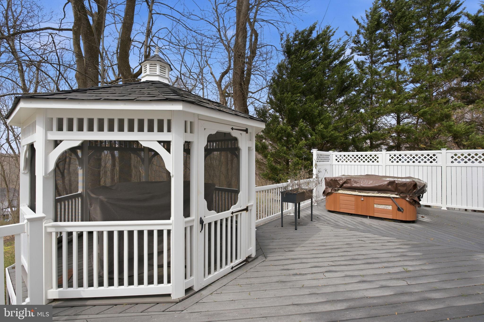 5534 Nutwell Sudley Road Deale, MD 20751 - Photo 51 of 58 Charming gazebo on a serene deck retreat.