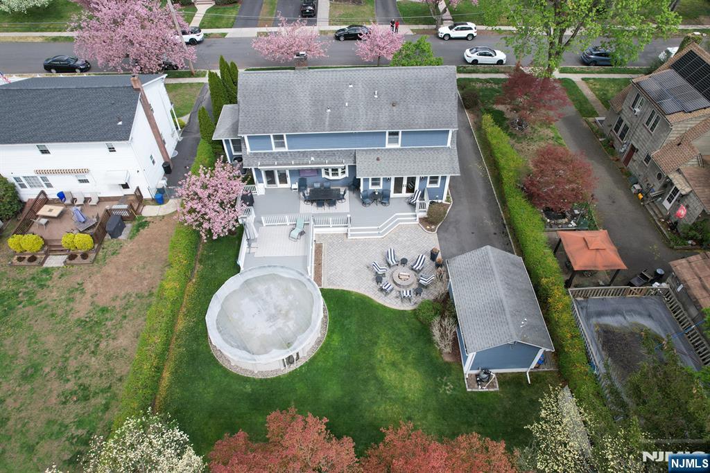 6 Long Avenue Mahwah, NJ 07430 - Photo 48 of 49 an aerial view of a house with garden space and lake view