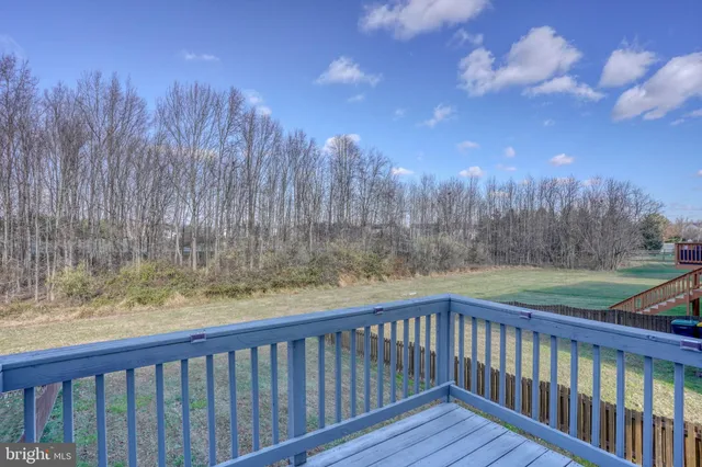 a view of outdoor space with green yard