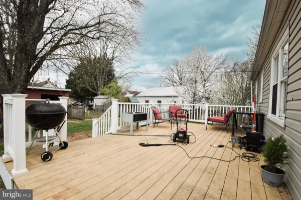 a view of swimming pool with garden