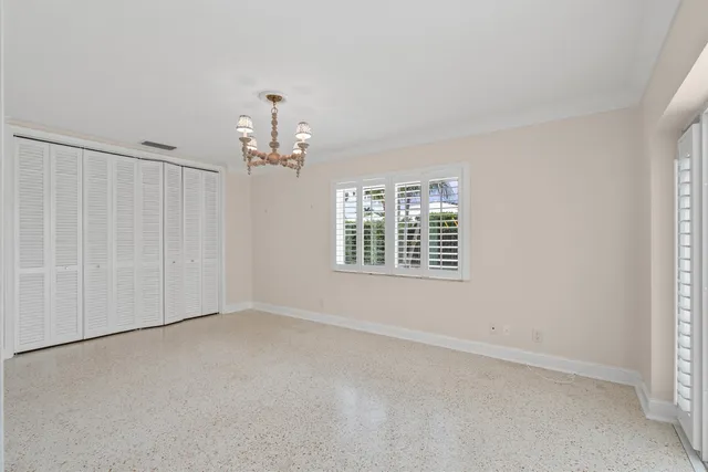 a view of a livingroom with a window