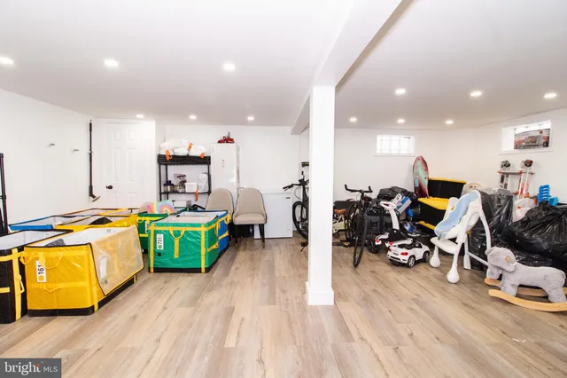 a kitchen with stainless steel appliances lots of counter top space