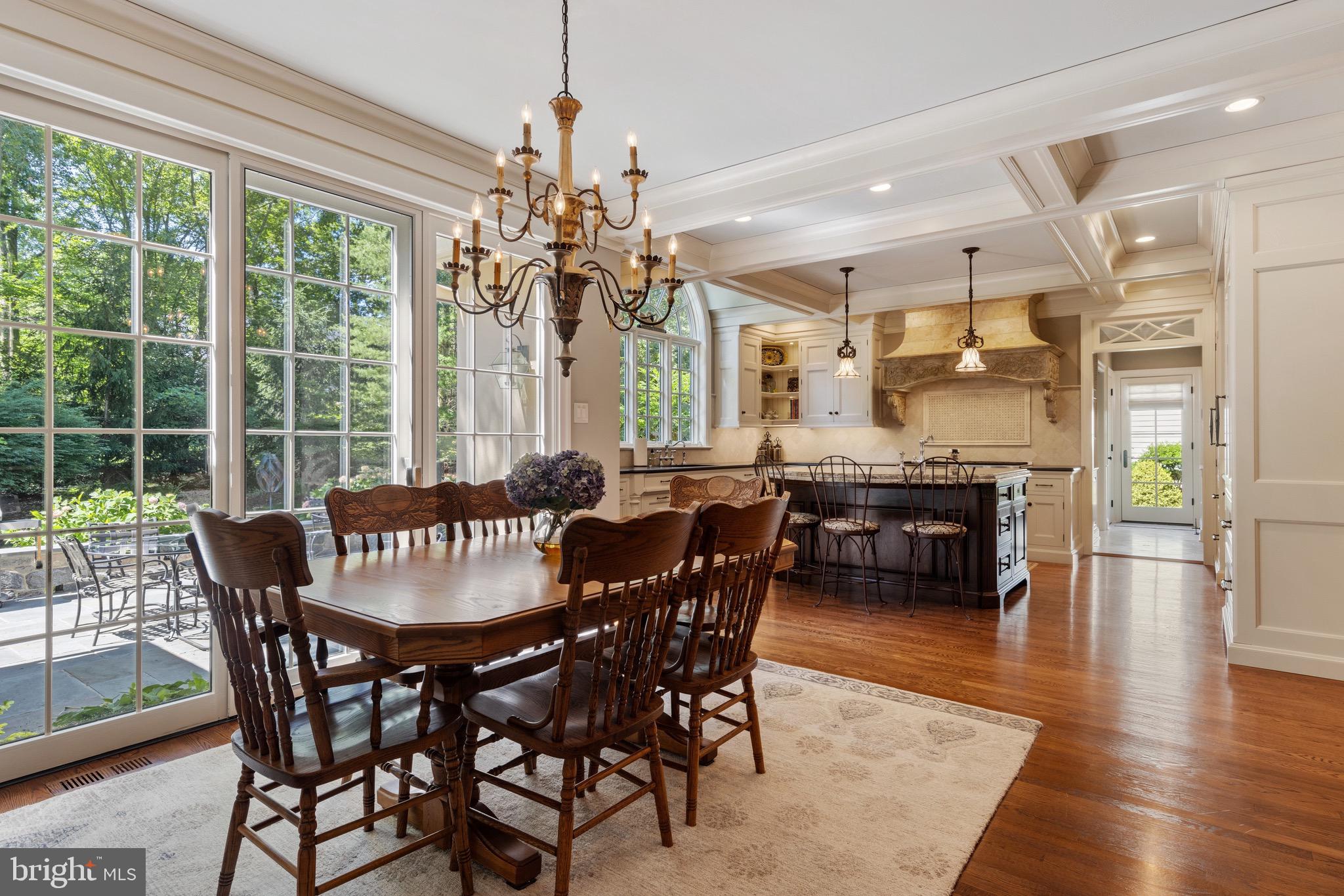 706 Turnbridge Road Wayne, PA 19087 - Photo 26 of 72 Breakfast room opens to kitchen and door to patio