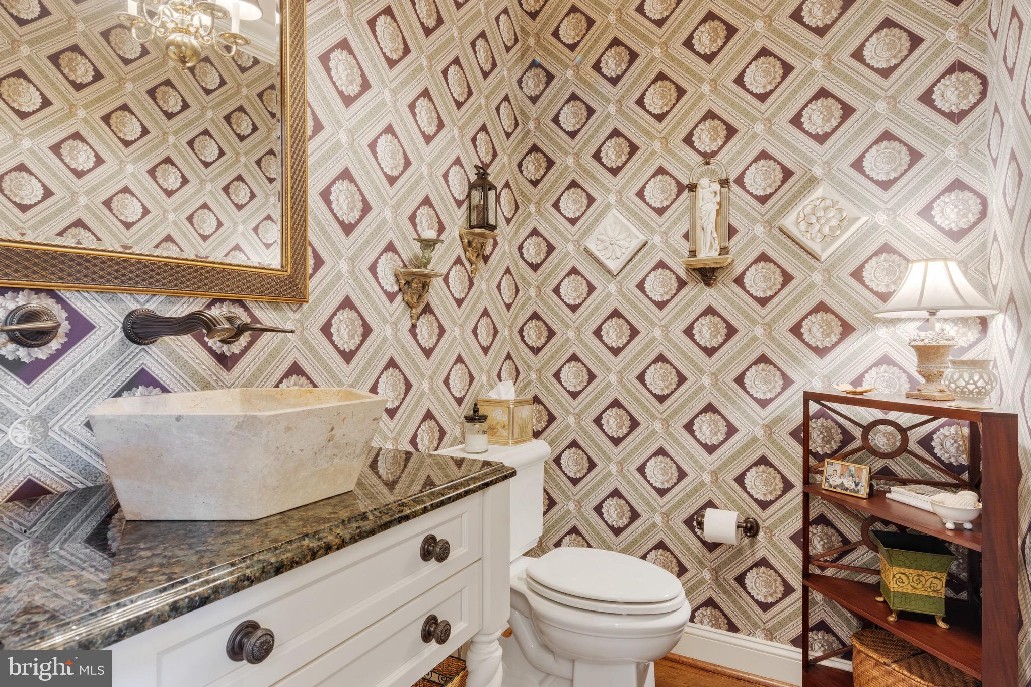 706 Turnbridge Road Wayne, PA 19087 - Photo 50 of 72 Formal powder room on main level