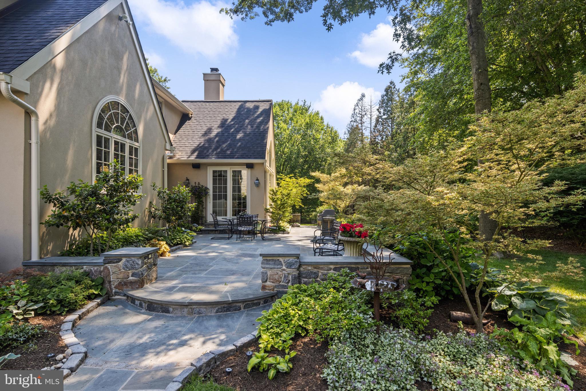 706 Turnbridge Road Wayne, PA 19087 - Photo 6 of 72 Beautiful stone walkways and patio!