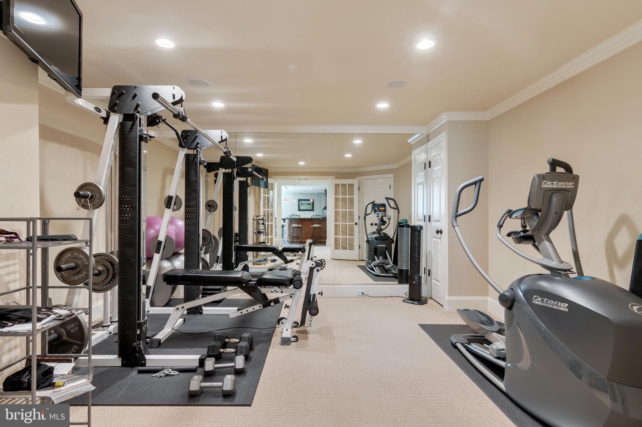 706 Turnbridge Road Wayne, PA 19087 - Photo 51 of 72 Full gym in lower level