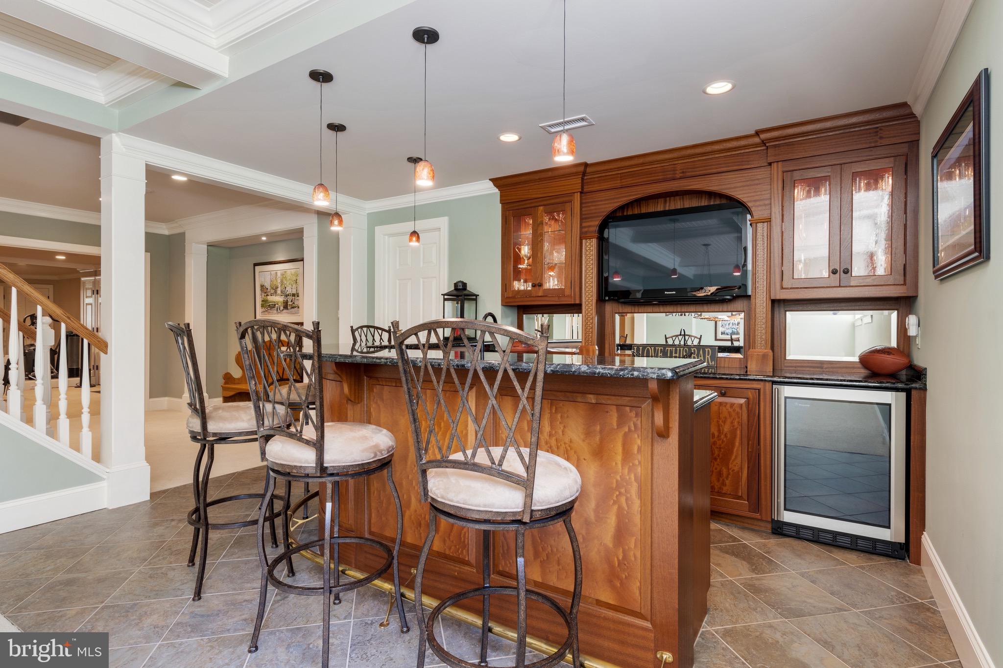 706 Turnbridge Road Wayne, PA 19087 - Photo 54 of 72 Custom bar - GORGEOUS!