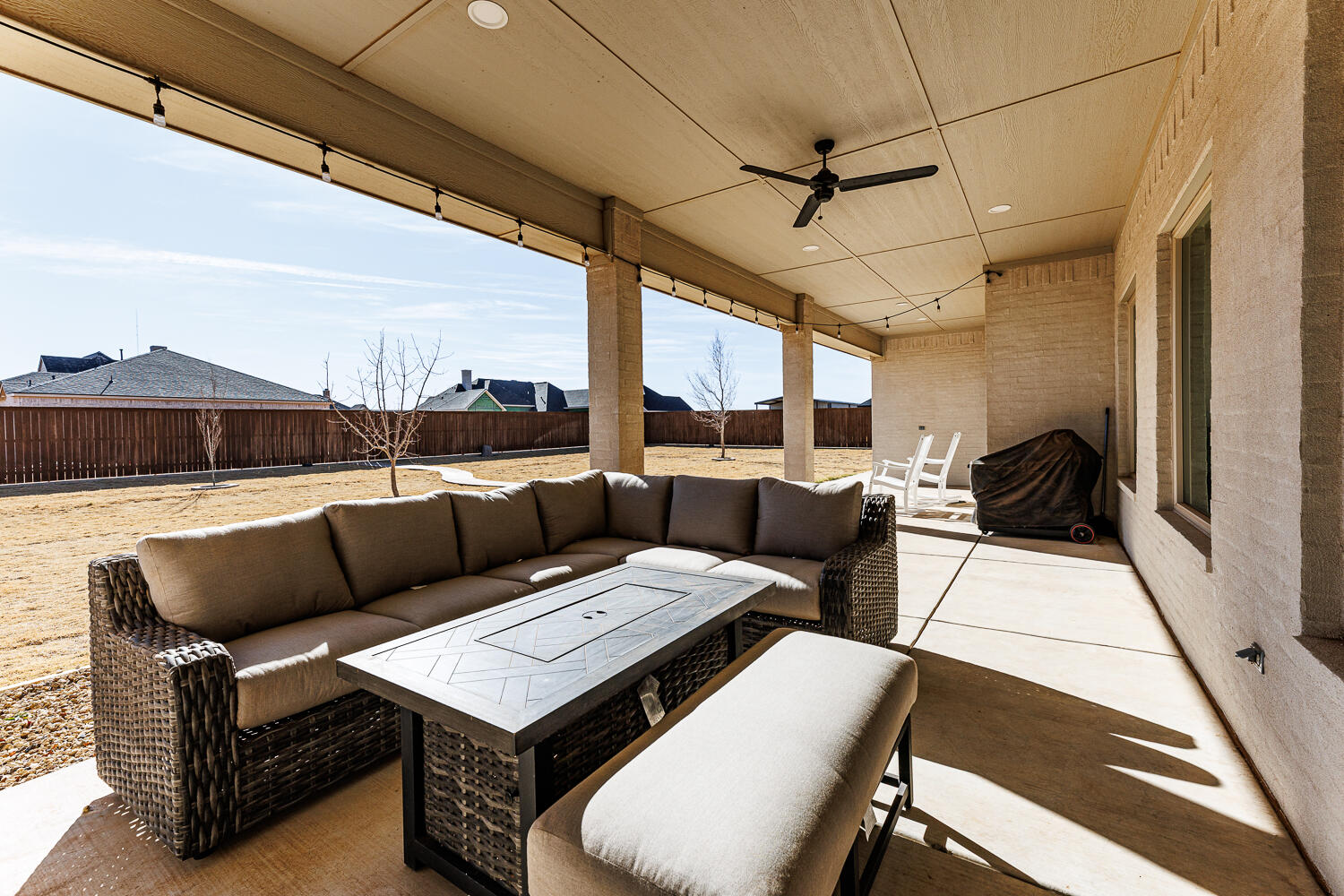 2805 150th Street Lubbock, TX 79423 - Photo 74 of 82 Covered Back Patio Area