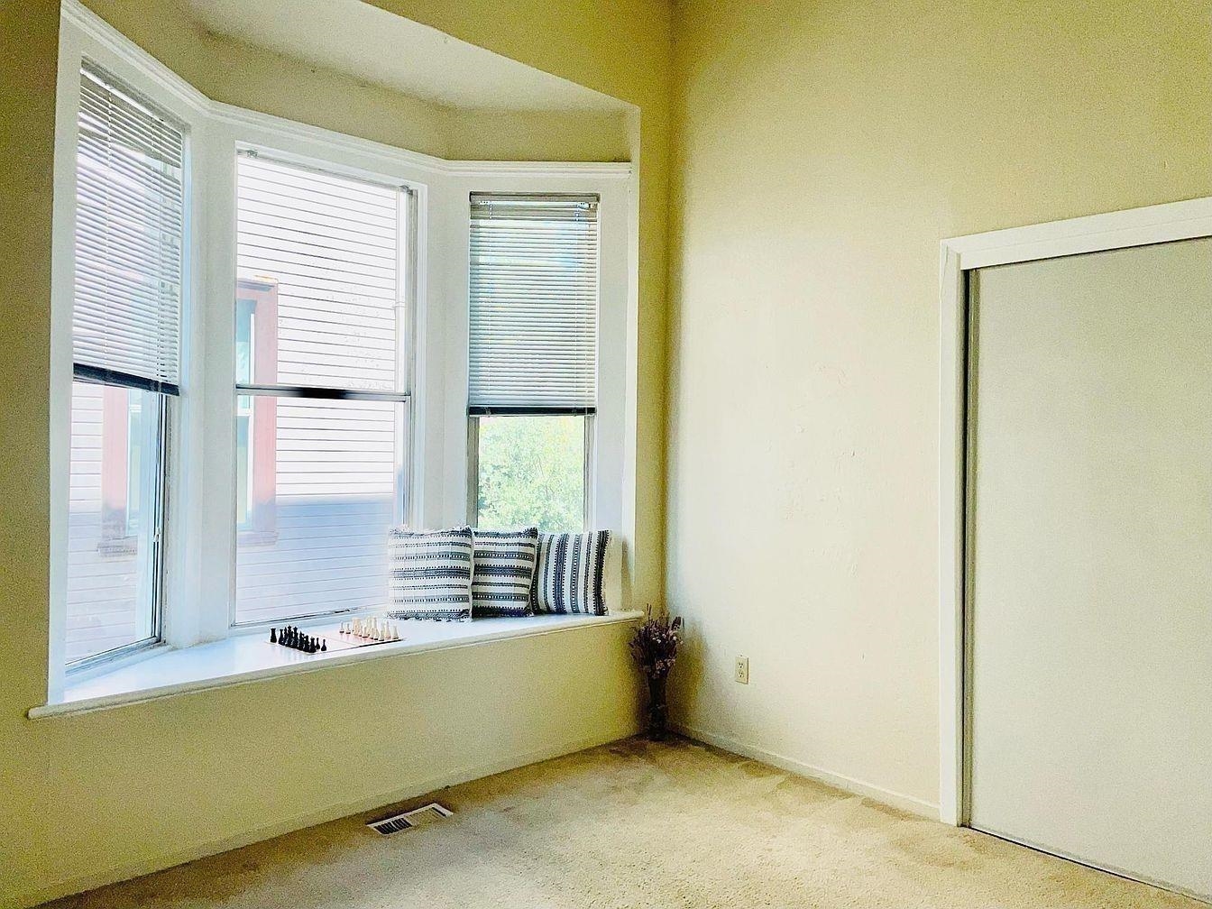 1432 Union Street, Unit UPPR Oakland, CA 94607 - Photo 17 of 27 Bedroom 2 staged in lower level