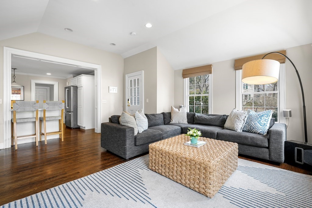 19 Elmwood Road Wellesley, MA 02481 - Photo 17 of 41 a living room with furniture and a large window