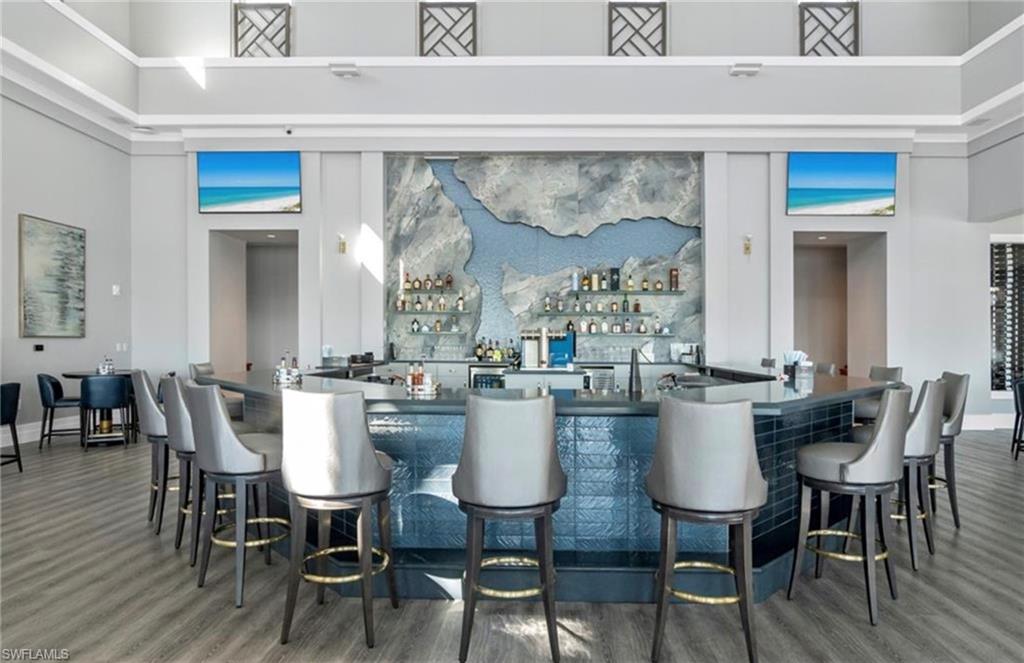 19040 Marquesa Drive Fort Myers, FL 33913 - Photo 43 of 50 Indoor bar at Azure restaurant.