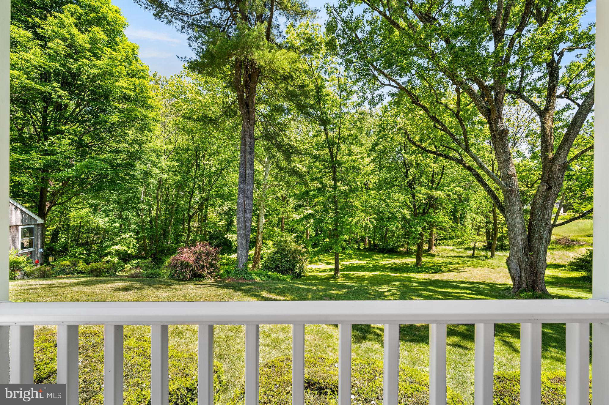 11 Buttonwood Way Rose Valley, PA 19063 - Photo 39 of 65 View to the backyard from the deck