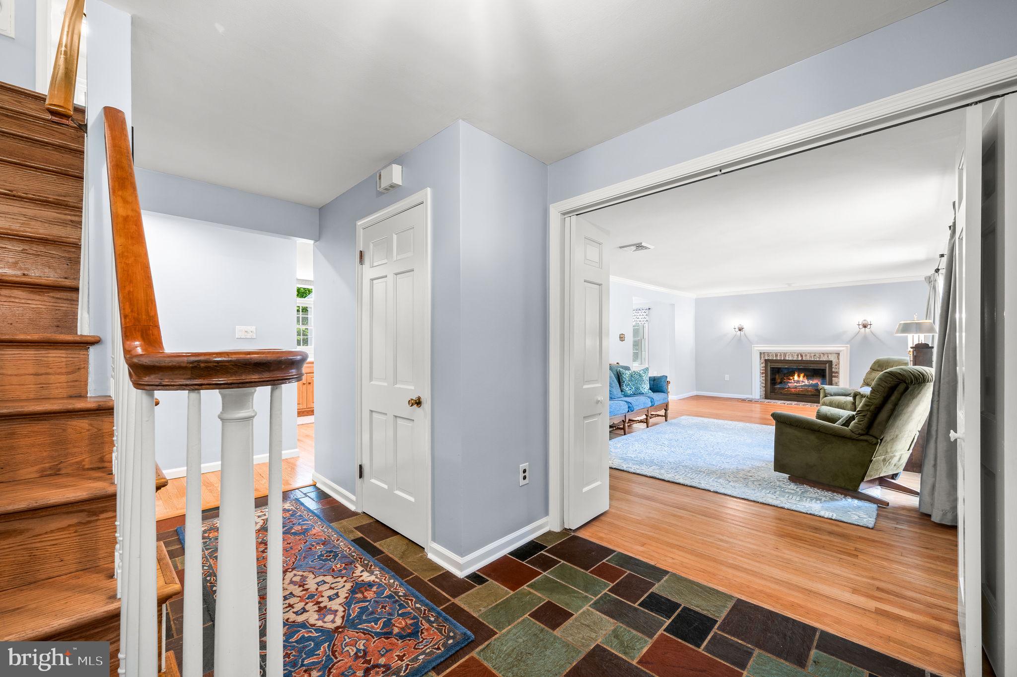 11 Buttonwood Way Rose Valley, PA 19063 - Photo 6 of 65 Foyer with slate floor