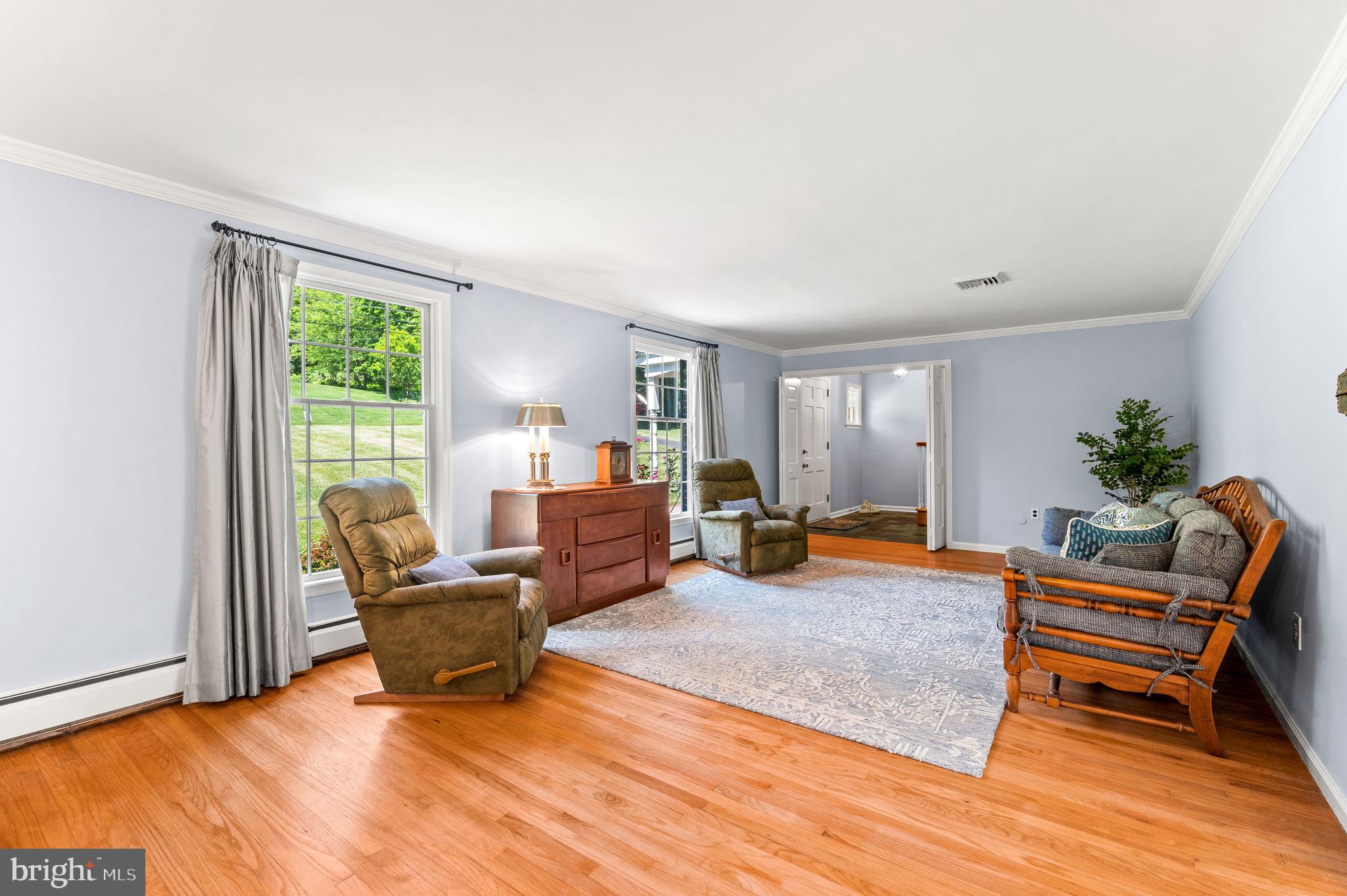 11 Buttonwood Way Rose Valley, PA 19063 - Photo 9 of 65 Living Room with HW floors