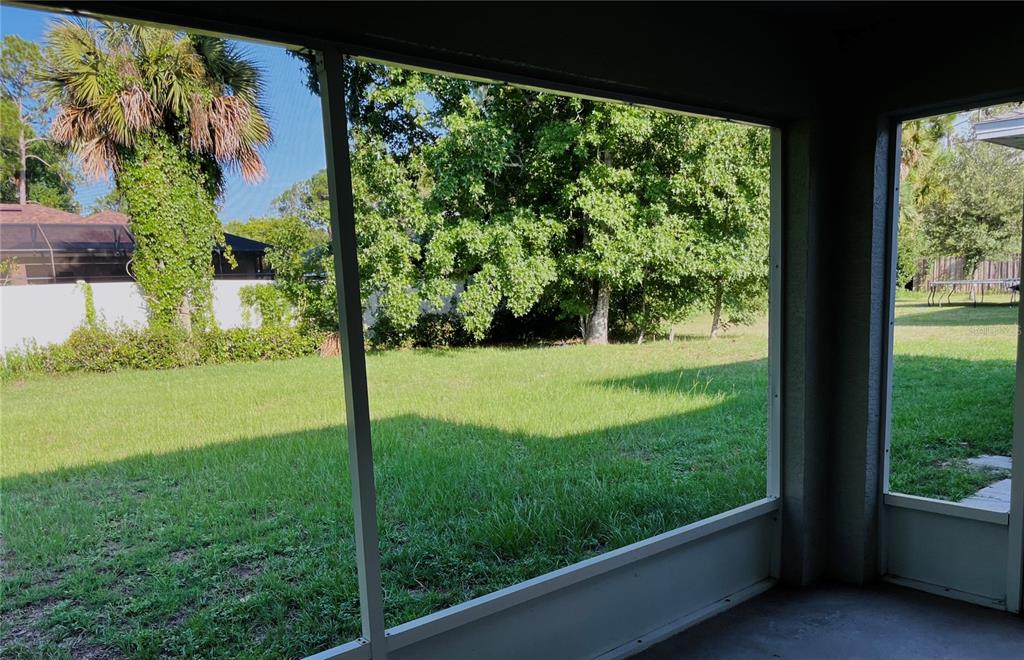 32 Porter Lane Palm Coast, FL 32164 - Photo 27 of 28 a view of a garden from a window
