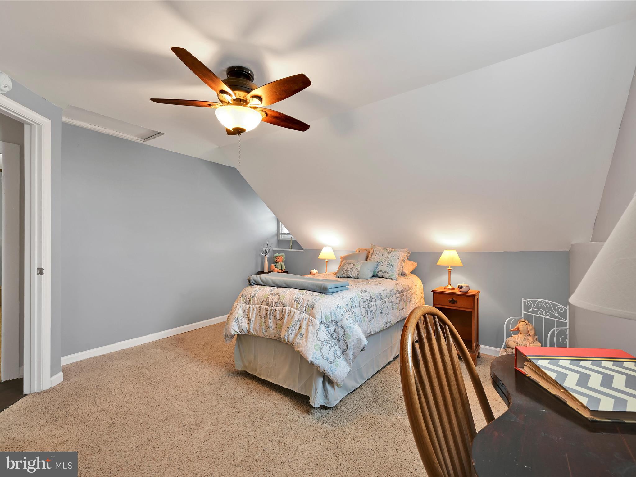 5 Hershey Road Lititz, PA 17543 - Photo 16 of 32 a bedroom with a bed and ceiling fan