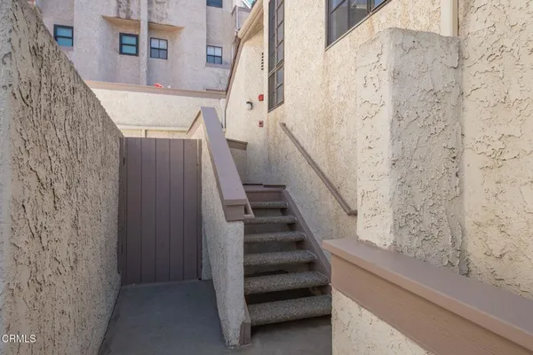 a view of entryway with stairs