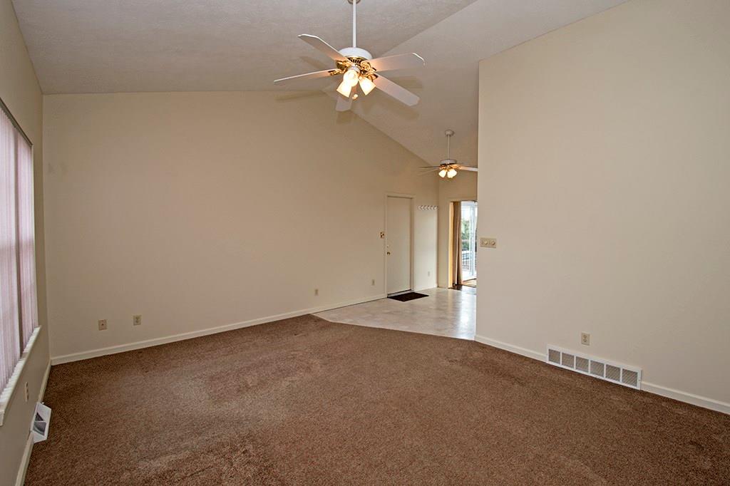 313 Quail Ridge Court Gibsonia, PA 15044 - Photo 13 of 15 Another View of Living Room/ Breakfast Room and you can see the Sliding Glass door off of Sunroom