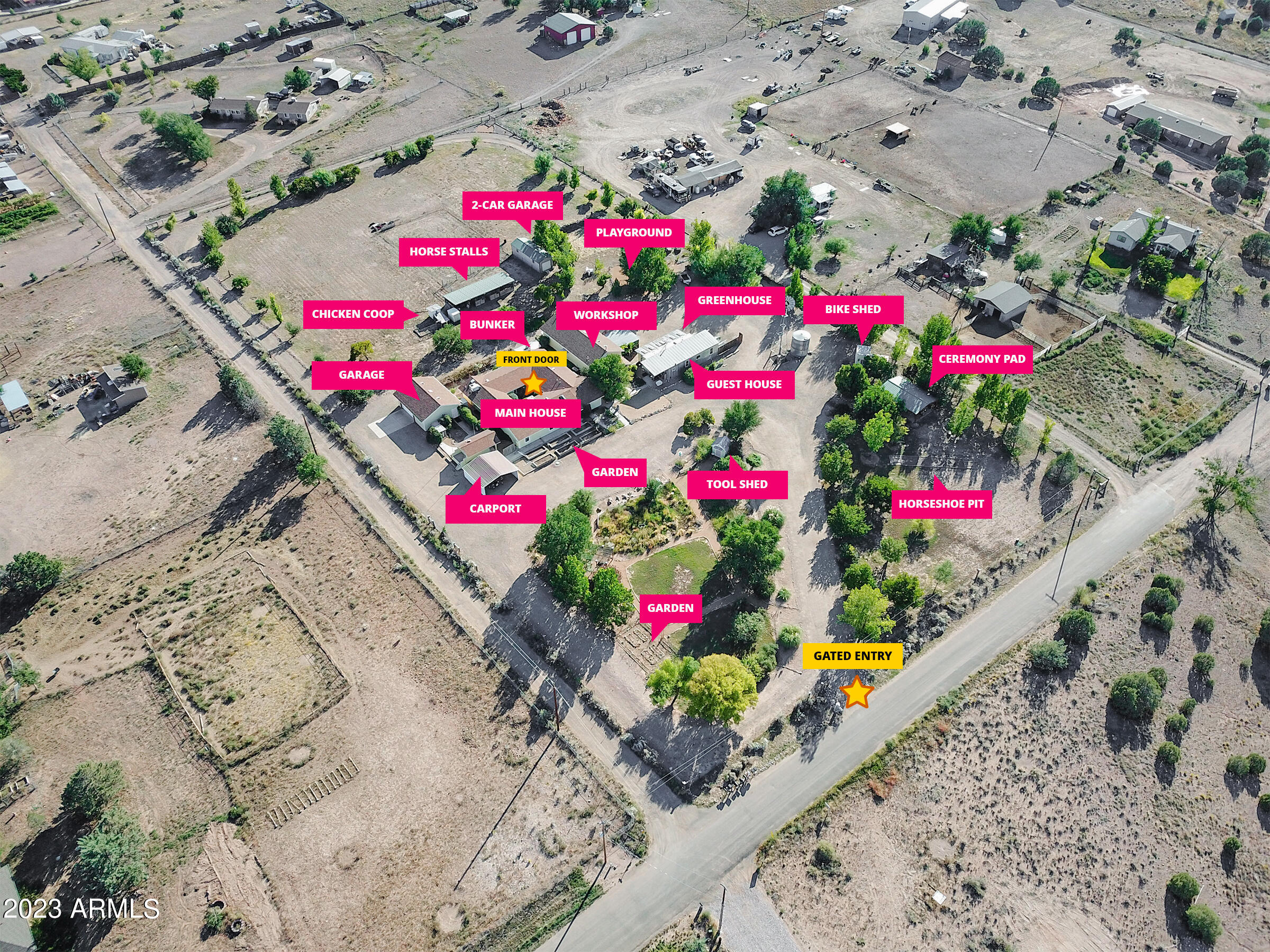 805 West Little Ranch Road Paulden, AZ 86334 - Photo 2 of 122 25.Aerial_27
