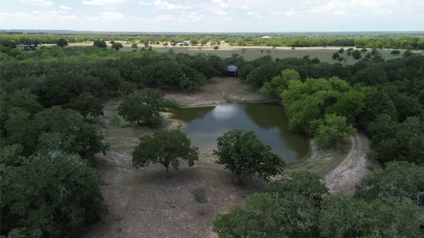 an aerial view of green landscape with trees houses and lake view