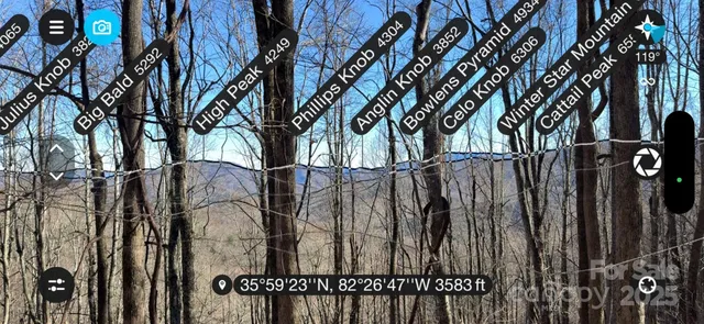 a view of a black and white wall