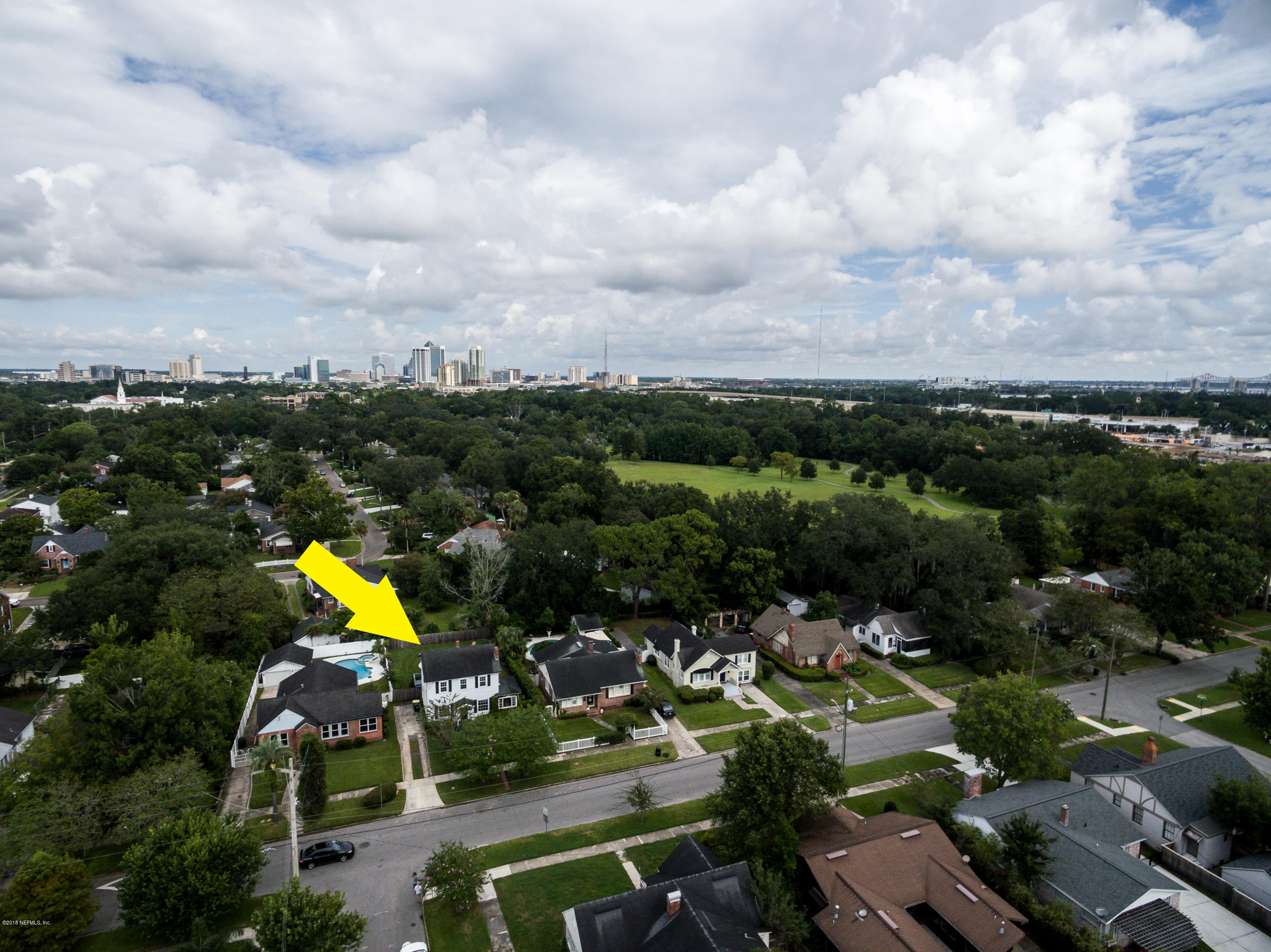 1603 River Oaks Road Jacksonville, FL 32207 - Photo 44 of 49 Highest aerial view 2 downtown