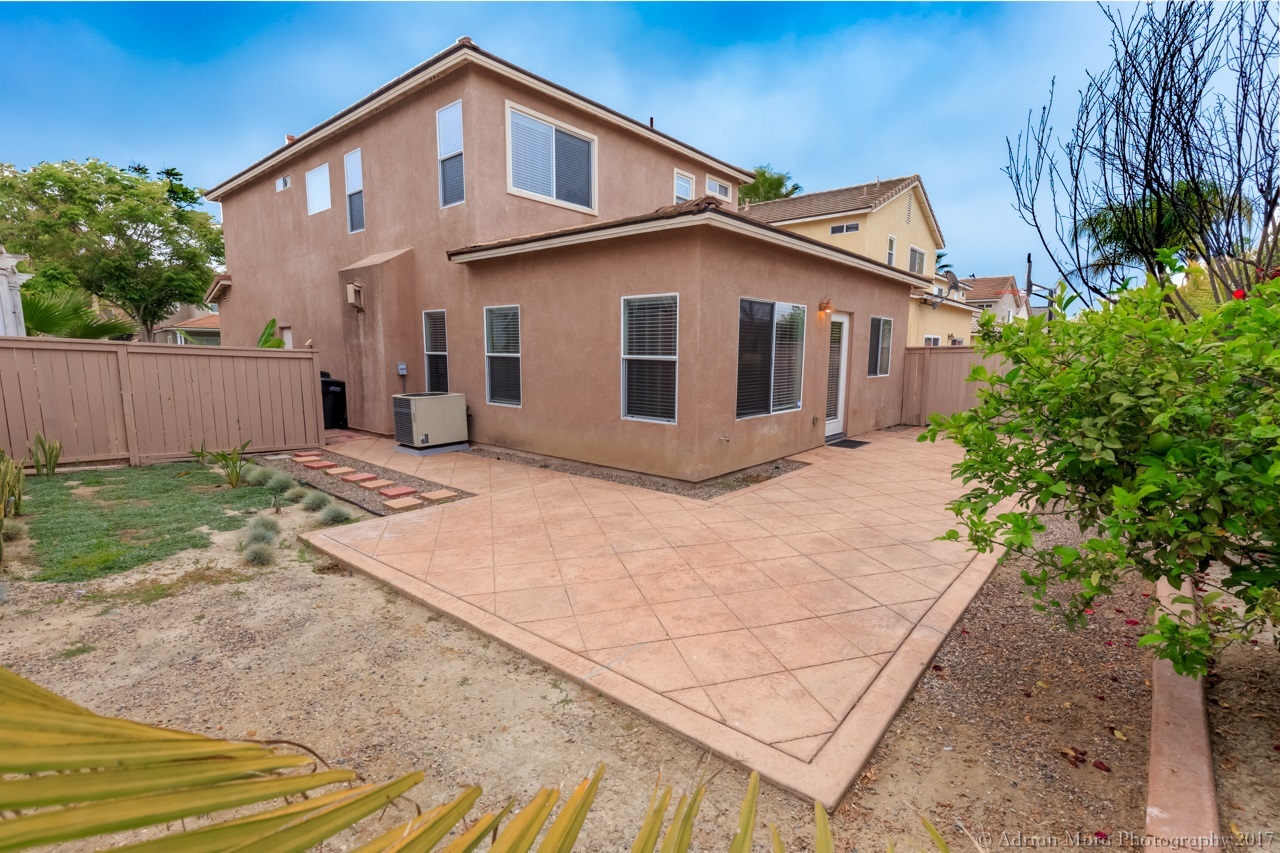 1335 Mill Valley Road Chula Vista, CA 91913 - Photo 22 of 25 The private entertainers back yard, is currently a blank slate and is ready for a new Homeowner to put their finishing touches on it.