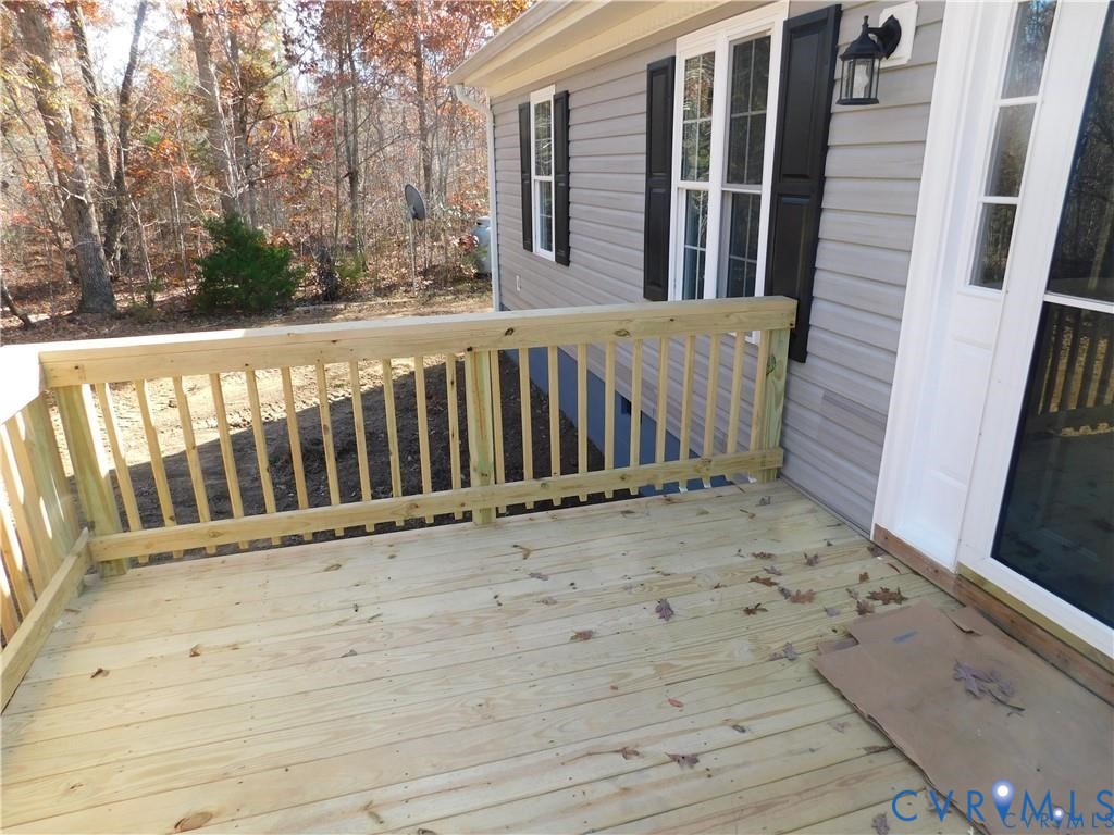 1947 Crewsville Road Bumpass, VA 23024 - Photo 17 of 32 New deck