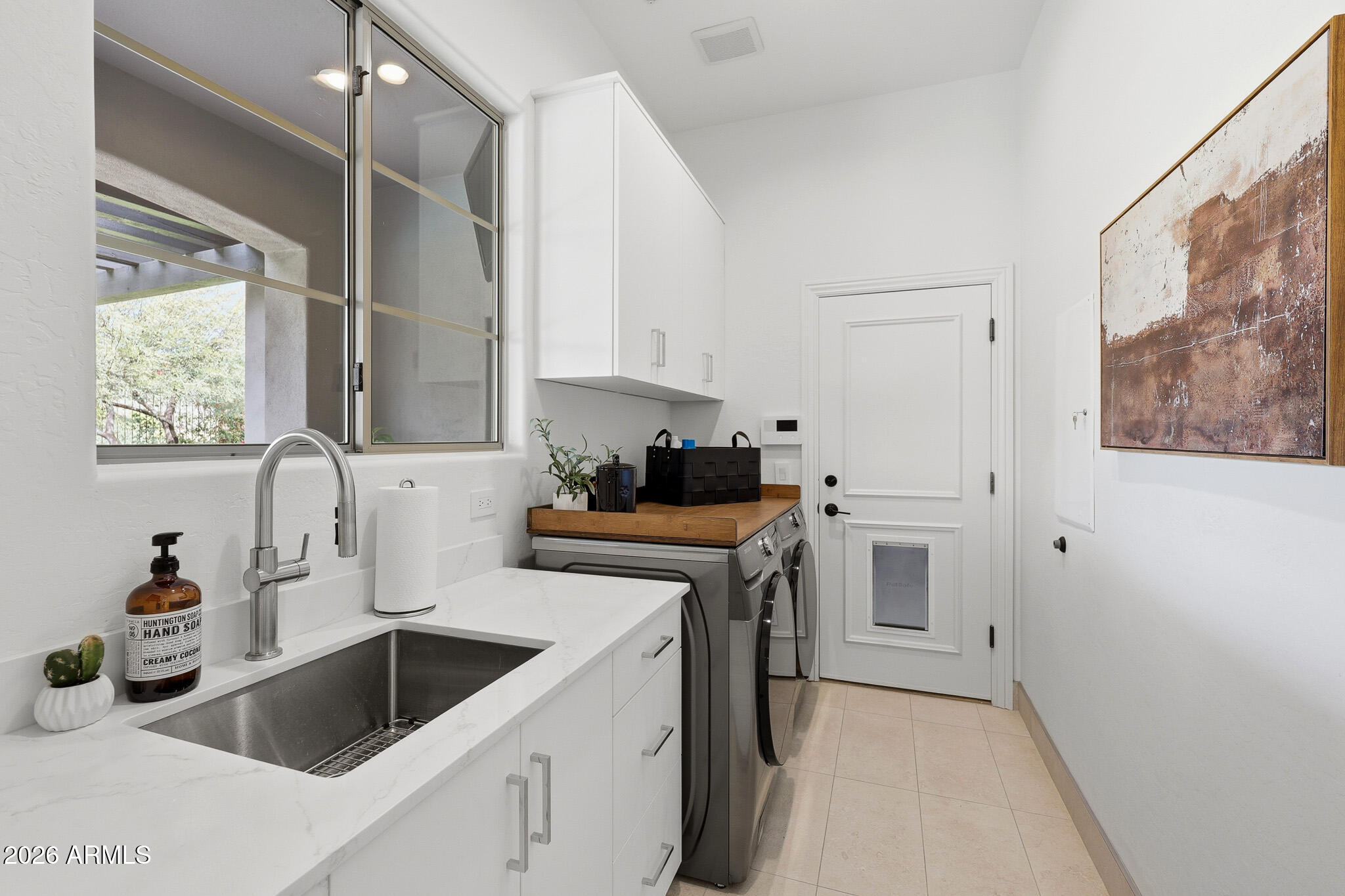 9750 East Mountain Spring Road Scottsdale, AZ 85255 - Photo 32 of 42 Full Laundry Room