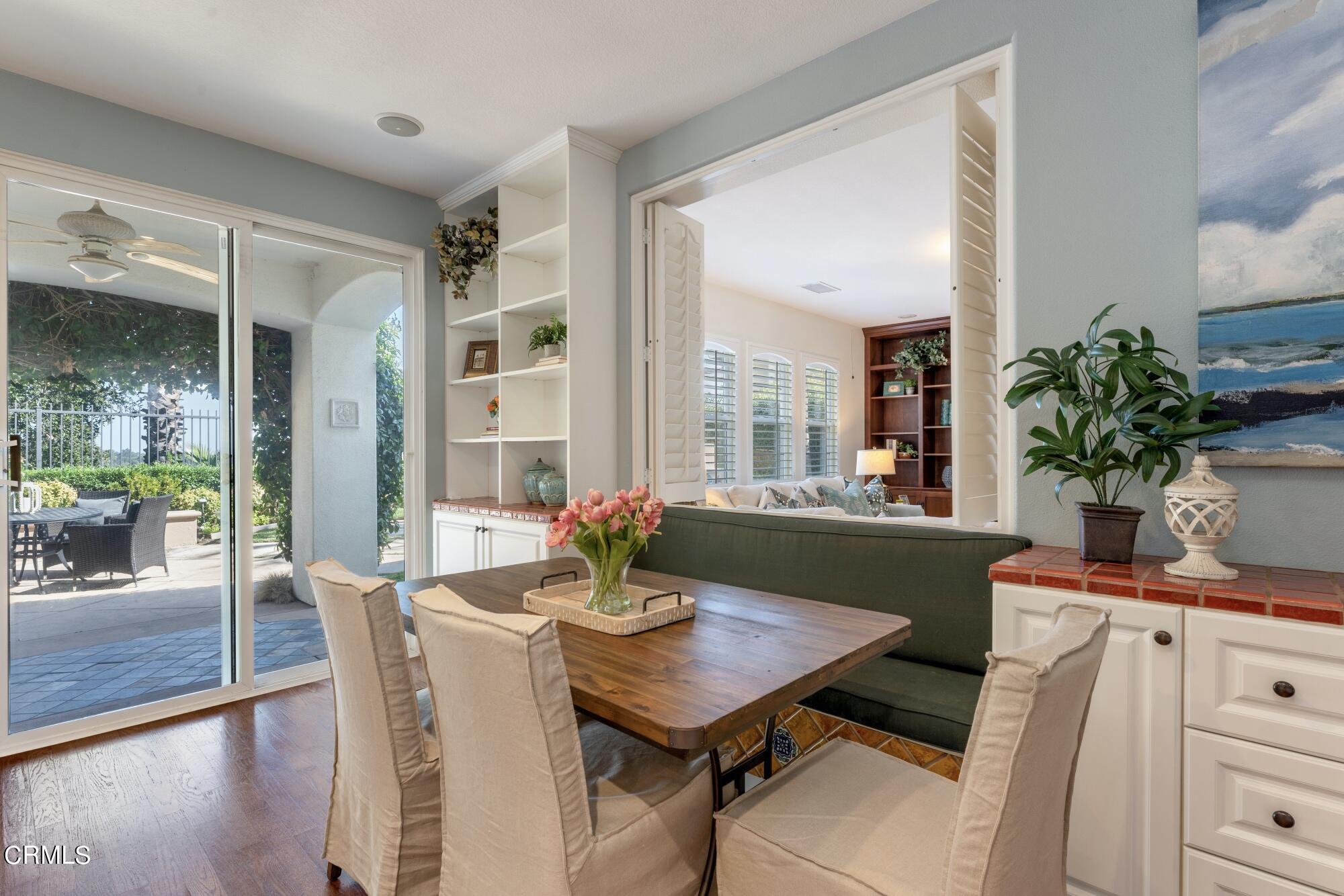 3658 Giddings Ranch Road Altadena, CA 91001 - Photo 17 of 53 a view of a dining room with furniture and wooden floor