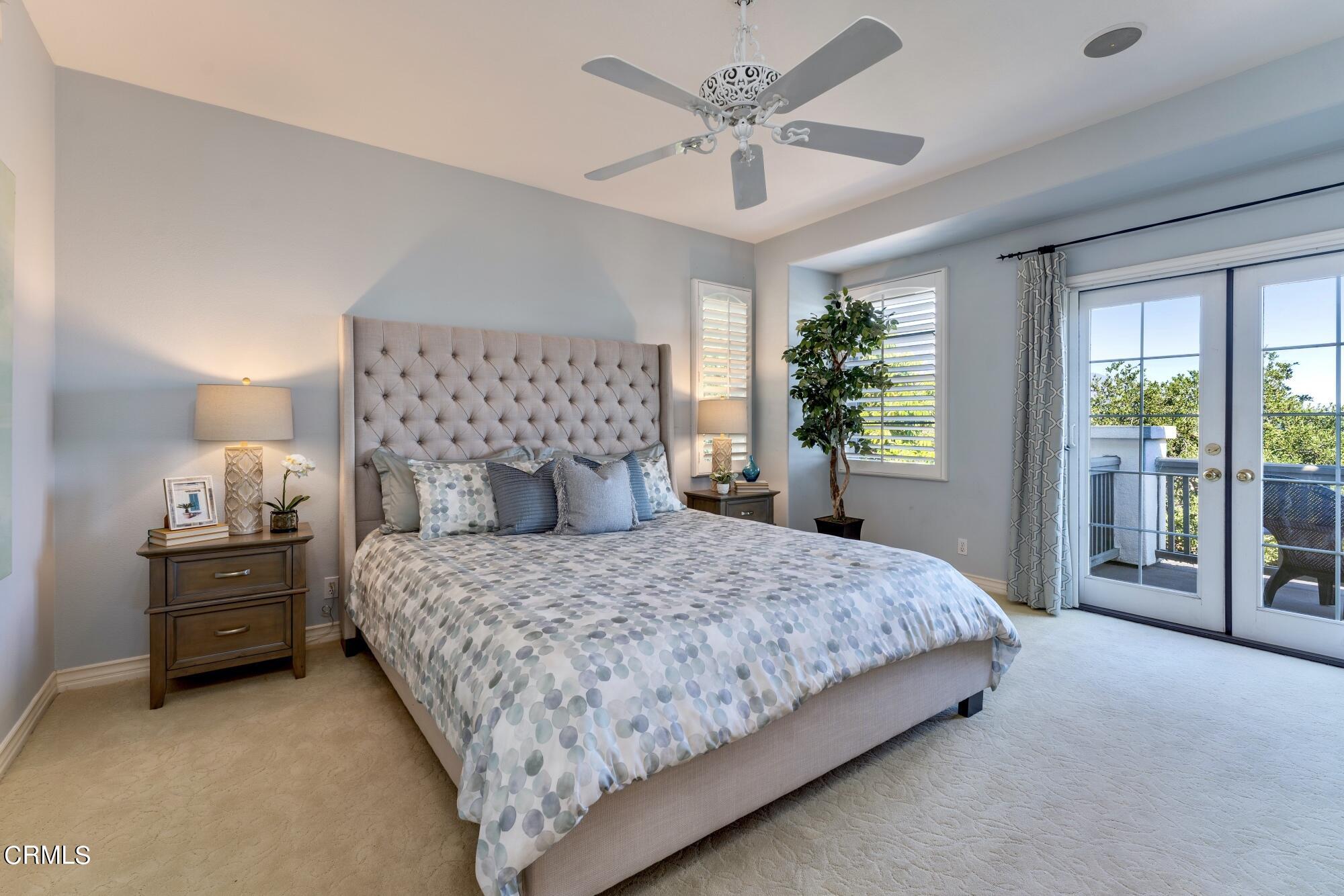 3658 Giddings Ranch Road Altadena, CA 91001 - Photo 31 of 53 a bedroom with a bed and a chandelier