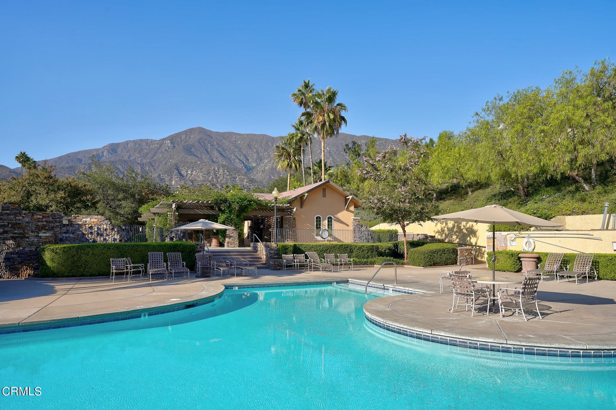 3658 Giddings Ranch Road Altadena, CA 91001 - Photo 53 of 53 a swimming pool with outdoor seating and yard